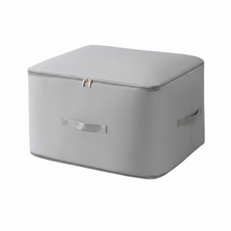 Sac de compression sans aspirateur, étanche et anti-poussière, gris, taille M (1/5)