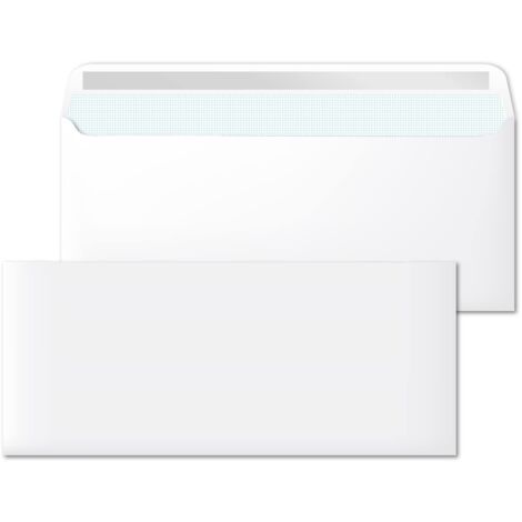 White Paper Envelopes Self Adhesive Confidential 90gsm FSC 25 Pack (1/5)