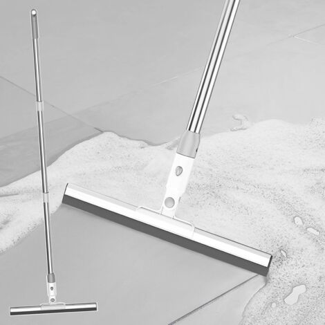 Multifunction Silicone Floor Squeegee with Long Handle 360 Rotation ...