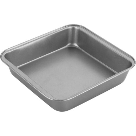 Non-stick Carbon Steel Square Cake Tin for Cakes Lasagna Meat Pies