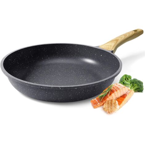 Granite Nonstick Frying Pan Induction Friendly Stay Cold Handle PFOA Free Dishwasher Safe (1/5)