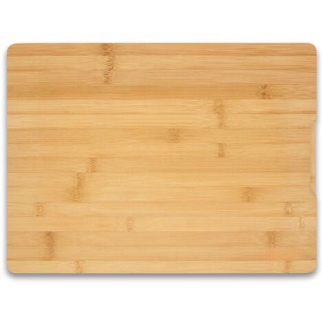 Bamboo Chopping Board for Food Chopping Knife Edge Protection Easy Clean (1/5)