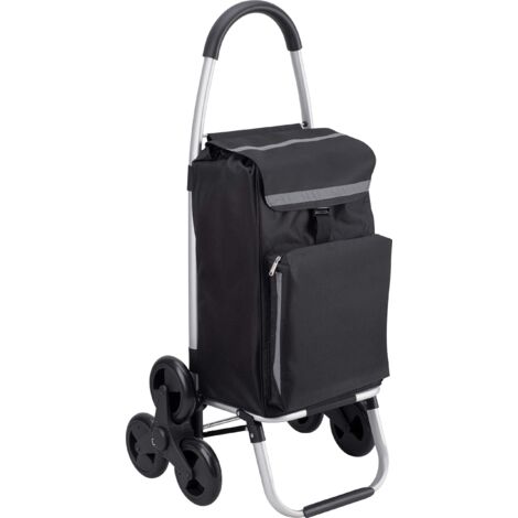 Shopping Trolley 56L 3x3 Stair Lift Removable Waterproof Bag, Foldable (94 chars)