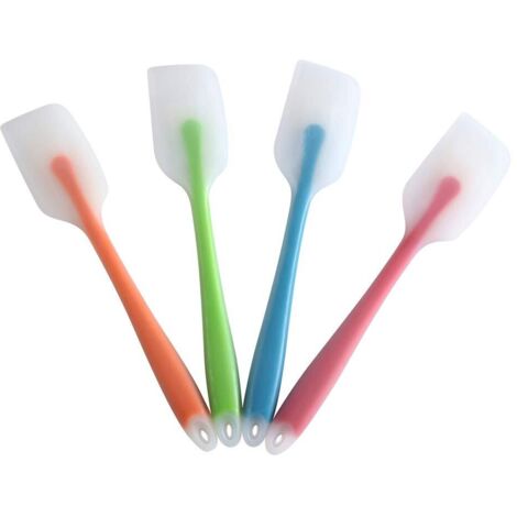 Silicone Spatula Set (4) Heat Resistant, Flexible, BPA-Free, Dishwasher Safe Kitchen Utensils (1/5)