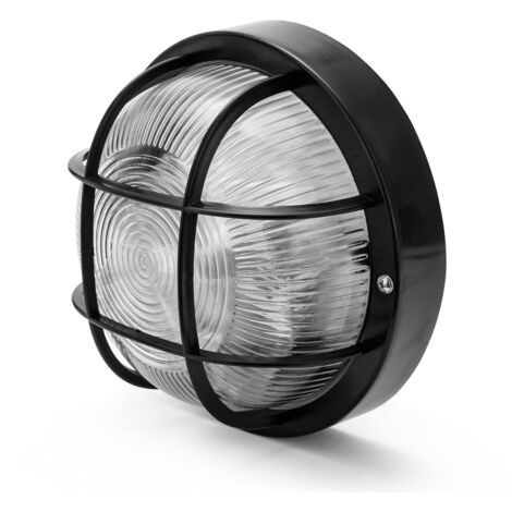 Bubble Round Wall Ceiling Light E27 Waterproof Indoor Outdoor Plastic Glass (1/5)
