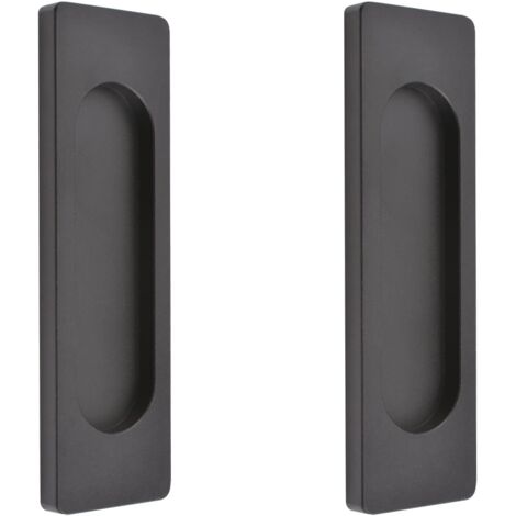 2 Pack Sliding Door Handle Rectangular Self Adhesive Aluminum No Perforation Barn Cabinet Window (1/5)