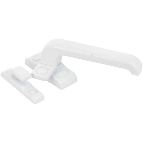Locking Handle For Doors And Windows Aluminium Clip On Crank Rosette (1/5)