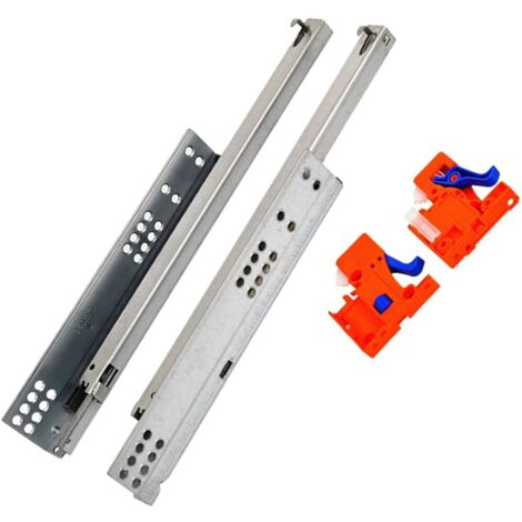 Floor Mount Silent Closing Rail Bottom Partial Extension L-400 Modern Slide Plate 18 Up To (1/5)