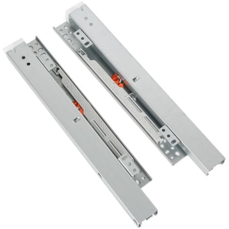 Heavy Load Full Extension Bottom Mounted Soft Close Drawer Runners High Quality Steel Silent Drawer (1/5)