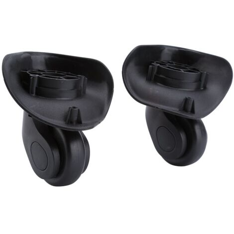 Replacement Swivel Luggage Wheels 1 Pair PVC Durable Suitcase Accessory (1/5)