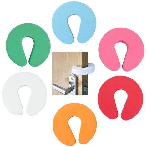 EVA Foam Door Block Stopper Anti-pinch Finger Protection Safety C-shape (1/5)