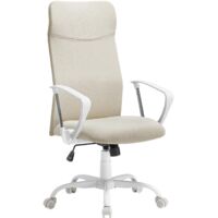 Ergonomic Office Chair Swivel Padded Adjustable Height Recliner 120kg Capacity