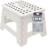 Foldable Step Stool Non-slip Ultra-light Carry Handle Supports 120kg