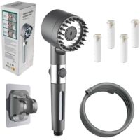 Shower Head 3 Modes Water Saving Filtered Gentle Skin Care Durable Easy Install