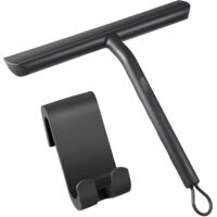 Silicone Shower Squeegee Multifunctional TShaped Ergonomic Glass Cleaner