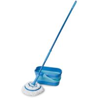 Twist Mop Bucket Kit Microfibre Spin System 10l Retractable Hard Floors Clean