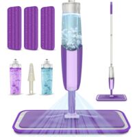 Spray Mop with 2 Refillable Bottles Microfibre for Home Kitchen Hardwood Laminate Floors