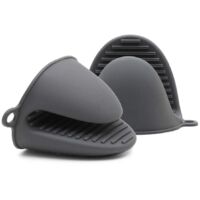 Thick Silicone Heat Resistant Kitchen Gloves for Cooking Barbecues Grillades