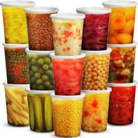 32 Oz Food Containers 36 Sets Airtight Bpa Free Microwave Dishwasher Safe Meal Prep Takeaway