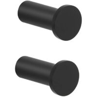Stainless Steel Wall Hooks Heavy Duty SUS304 Round Screw Hooks for Bathroom Bedroom Kitchen Towel