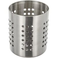 Stainless Steel Cutlery Tray Kitchen Utensil Holder 12x13 cm Practical