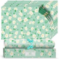 Jasmine Scented Drawer Liners 6 Sheets Fragranced Shelf Cupboard Cabinet Liners