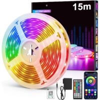 RGB LED Strip Lights App Remote Control Music Sync Room Decoration