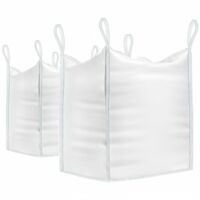1000kg Heavy Duty Reusable Big Bags 90x90x90cm for Construction Garden Rubble Wood Transport