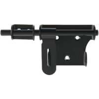 Stainless Steel Exterior Sliding Door Lock Rocker Bolt Latch for Garage Shed Garden