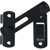Sliding Door Lock Shutter Latch Gate Bolt Stainless Steel Multiple Uses With Screws