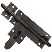 Lock 270mm Security Gate Door Lock Galvanized Metal Weather Resistant Universal