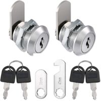 Zinc Alloy Cam Lock with Keys Universal for Mailbox Drawer Cabinet Locker