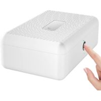 Biometric Fingerprint Storage Box Portable Lock Rechargeable Quick Access 50 Fingerprints