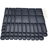 48 Plastic Drawer Organizers 40 Non-slip Balls Interlocking Storage for Kitchen Makeup Office