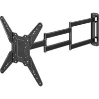 Adjustable Tilting TV Wall Mount (26-65in, 35kg, 95cm Ext, VESA 400x400) Flat/Curved Screens