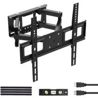 Universal TV Wall Mount 26-65 Inches Adjustable Tilt Extendable Steel Bracket