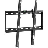Tilting TV Wall Mount for 26-65 Inch Curved Flat Screens 15° Tilt 45kg Capacity Low Profile