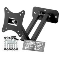 TV Wall Mount Arm for 10-32 Inch LCD LED Plasma Monitor Steel Load 10kg