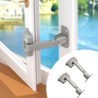 Window Safety Lock Adjustable Latch Proof Limiter for Aluminum Wooden Frames