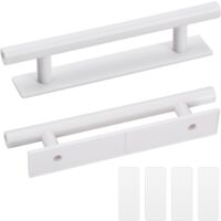Set Of 2 Self Adhesive Furniture Handles No Drilling Plastic