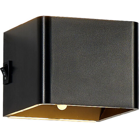 Applique murale d'intérieur, rechargeable, applique murale LED avec détecteur de mouvement, blanc chaud, adaptée aux salles de bains, chambres, couloirs et escaliers de cuisine (1/5)