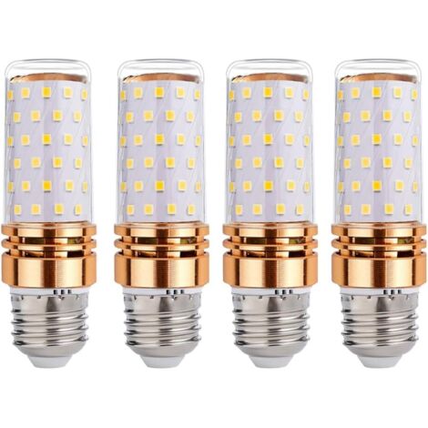 Lot de 4 Ampoules LED E27 16W, Équivalent 100W Halogène, 1600LM Blanc Froid 6000K, 360° Angle de Faisceau, Non Dimmable, 200-240V (1/5)