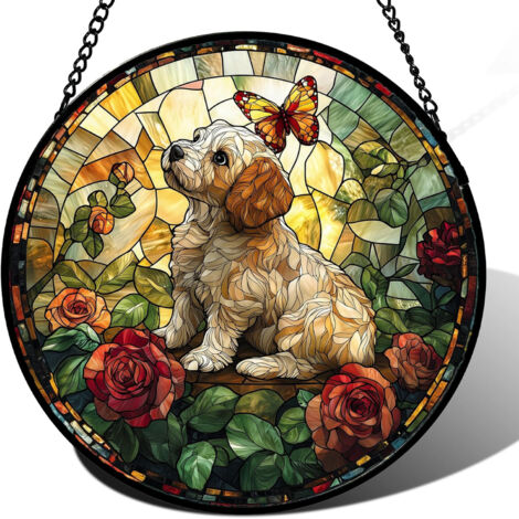 Attrape-soleil 12.5 cm en verre – Déco murale et porte (1/3)