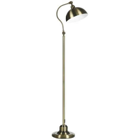 Lampe de table à pendre, en forme de arc, avec un abat-jour réglable. Design en laiton, adaptée aux salles de séjour et des chambres.