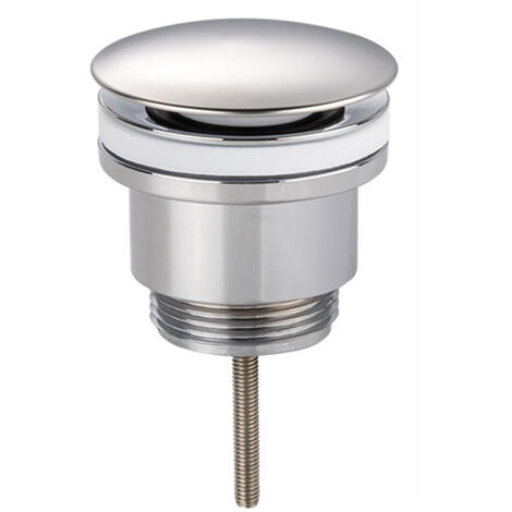 Bouchon de vidange pour lavabo de salle de bains, vidange rapide, vidange par simple pression (1/3)