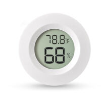 Mini hygromètre et thermomètre, appareil numérique de mesure de l'humidité et de la température pour une utilisation intérieure et extérieure maison, bureau, reptiles, voiture, serre, laboratoire, ter