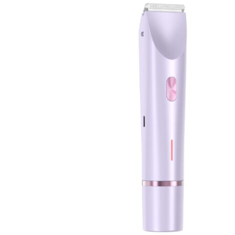 Coupe-Bikini Électrique 2 en 1 pour Femmes, Rasoir Épilateur Doux pour Visage, Aisselles et Zones Intimes (1/5)