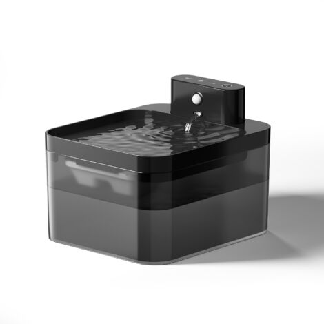 Fontaine à Eau Automatique pour Chats et Chiens 2,2L, Capteur Infrarouge et Recharge TYPE-C (1/5)