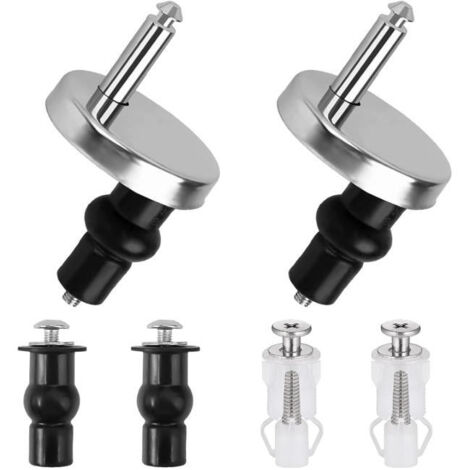 Kit d'accessoires universels pour couvercle de toilette multicolore - Vis de fixation à expansion résistante (1/5)