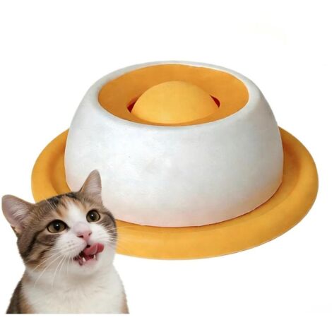 Plateau anti-glouton pour animaux, antidérapant anti-renversement, jouet à lécher interactif pour chat et chien (1/5)